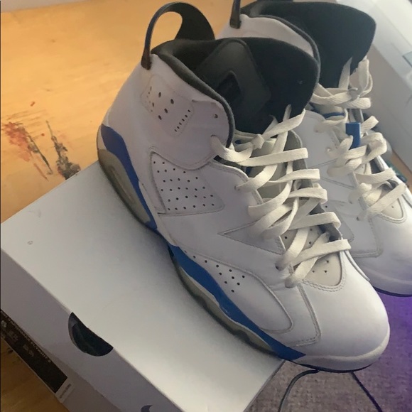 Jordan 6 “sport blue” 2014 - Picture 3 of 4